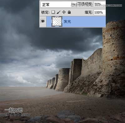 Photoshop合成暗夜光线城堡教程,PS教程,图老师教程网
