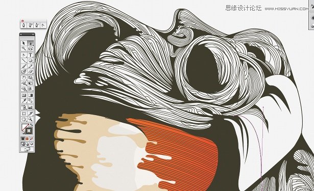 IllustratorһˮηɽЧ沿Ч