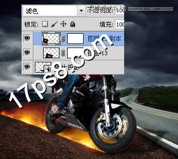 Photoshop合成地狱骑士电影海报教程
