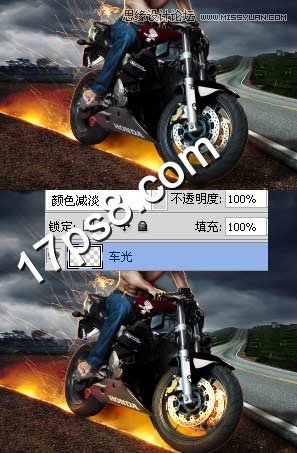 Photoshop合成地狱骑士电影海报教程