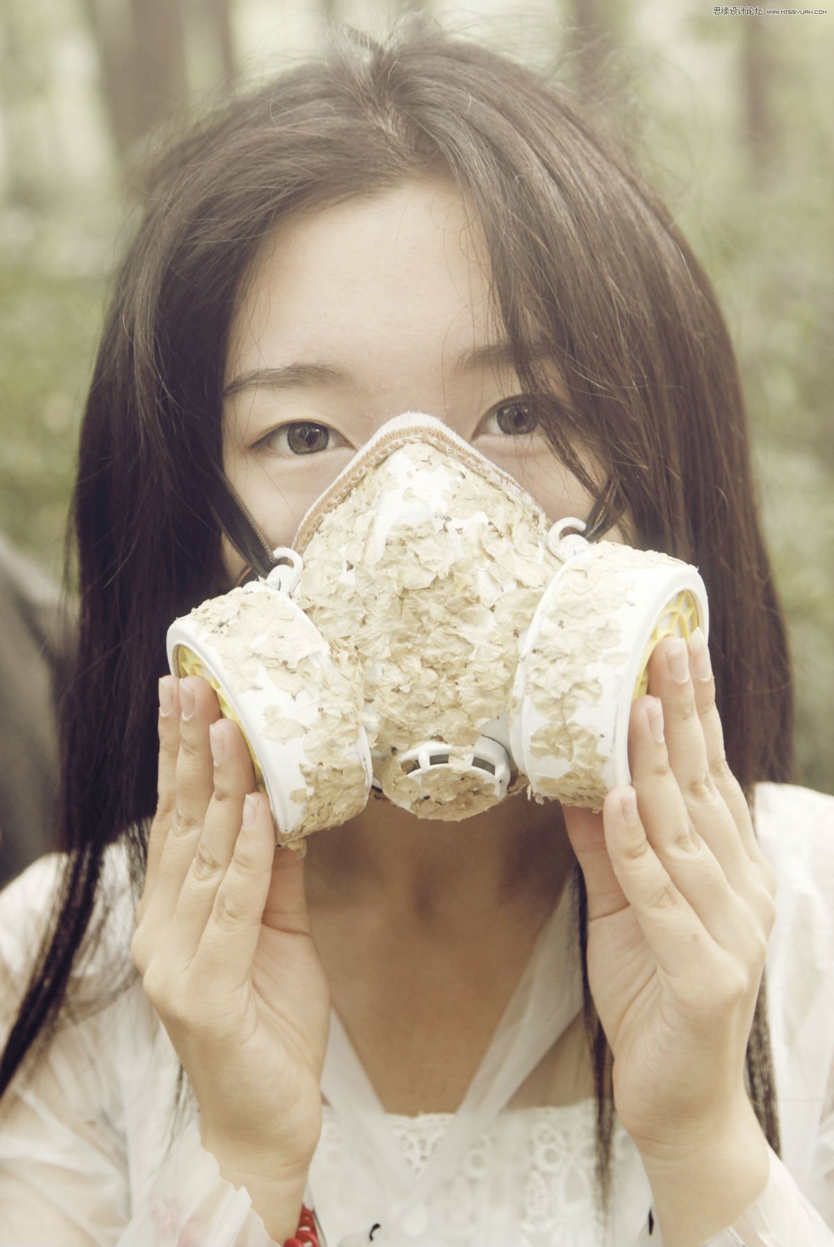 Photoshop调出可爱MM淡淡的朦胧效果,PS教程,图老师教程网