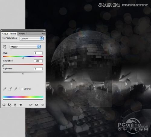 Photoshop设计紫色魅惑帅哥CLUB俱乐部海报,PS教程,图老师教程网
