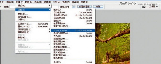 Photoshop调出风景照片黑白经典格调,PS教程,图老师教程网