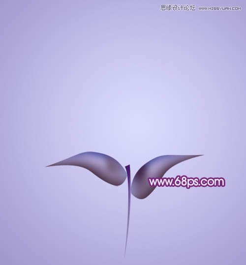 Photoshop绘制漂亮的紫色立体花朵教程,PS教程,图老师教程网