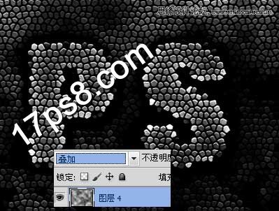 Photosho巧用滤镜制作逼真的石块字教程,PS教程,图老师教程网