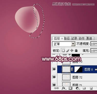 Photoshop制作半透明的光影花朵教程,PS教程,图老师教程网