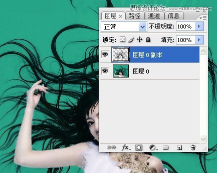 Photoshop巧用抽出滤镜给散落的头发抠图,PS教程,图老师教程网