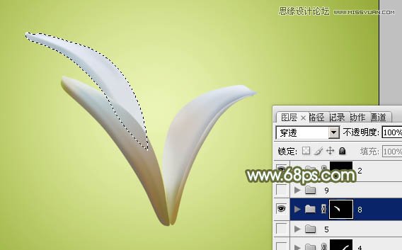 Photoshop制作可爱的淡蓝色花朵教程,PS教程,图老师教程网