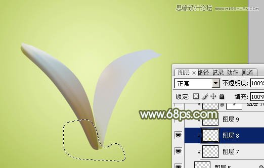 Photoshop制作可爱的淡蓝色花朵教程,PS教程,图老师教程网