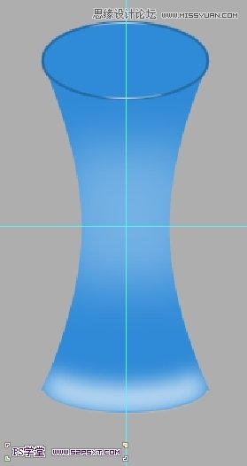 Photoshop简单绘制玻璃花瓶教程,PS教程,图老师教程网