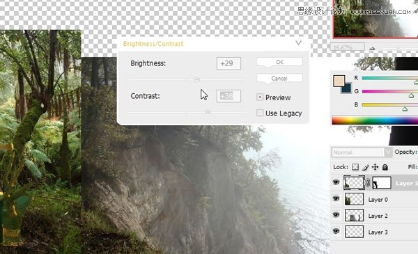Photoshop合成悬崖边上奇幻的场景教程,PS教程,图老师教程网