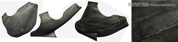3DMAX制作在大海中航行的帆船