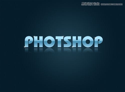 Photoshop制作闪亮质感的文字效果,PS教程,图老师教程网