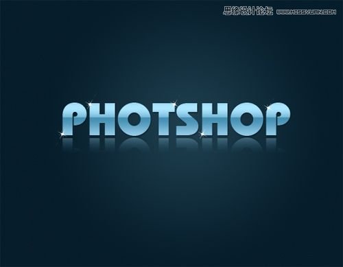 Photoshop制作闪亮质感的文字效果,PS教程,图老师教程网