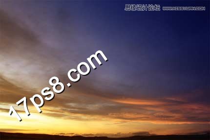 Photoshop使用素材合成云彩下海边孤树,PS教程,图老师教程网