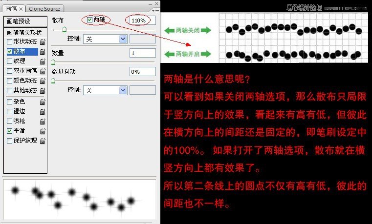 Photoshop解析画笔预设工具的应用,PS教程,图老师教程网