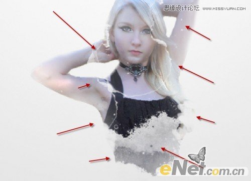 Photoshop打造梦幻光影效果的美女海报教程,PS教程,图老师教程网