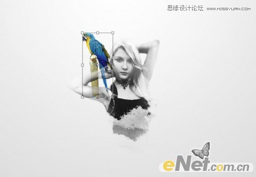 Photoshop打造梦幻光影效果的美女海报教程,PS教程,图老师教程网