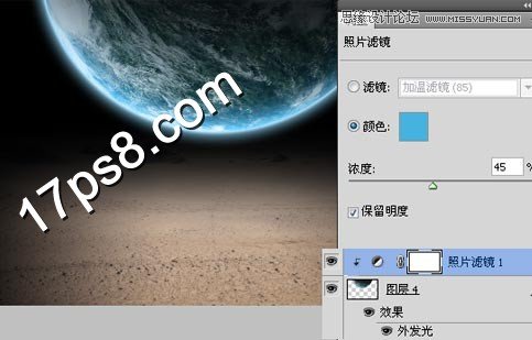 Photoshop合成超自然孤独场景教程,PS教程,图老师教程网