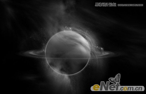 Photoshop制作魔幻炫丽的宇宙行星教程,PS教程,图老师教程网