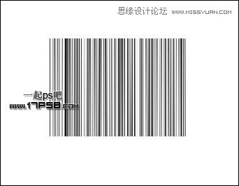 Photoshop简单制作条形码新手教程,PS教程,图老师教程网