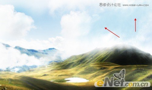 Photoshop打造唯美清新的风景桌面壁纸图片,PS教程,图老师教程网