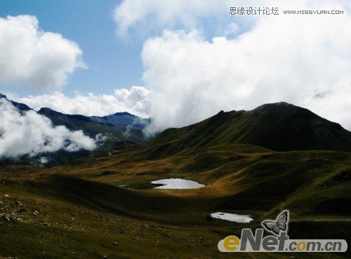 Photoshop打造唯美清新的风景桌面壁纸图片,PS教程,图老师教程网