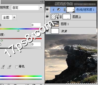 Photoshop合成跳崖轻生的千里马教程,PS教程,图老师教程网