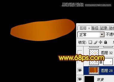 Photoshop打造漂亮的金色蜻蜓教程,PS教程,图老师教程网