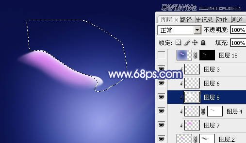 Photoshop制作梦幻效果的天使翅膀,PS教程,图老师教程网