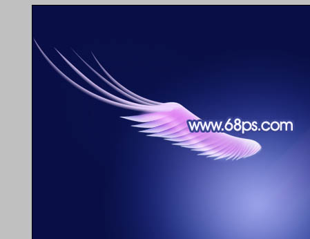 Photoshop制作梦幻效果的天使翅膀,PS教程,图老师教程网