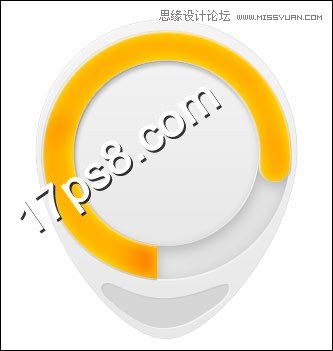 Photoshop制作超酷水滴形状LOGO教程,PS教程,图老师教程网