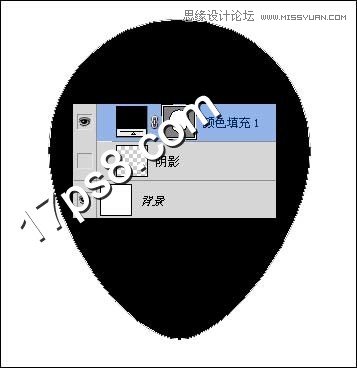 Photoshop制作超酷水滴形状LOGO教程,PS教程,图老师教程网