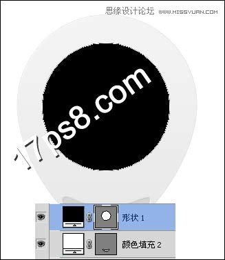 Photoshop制作超酷水滴形状LOGO教程,PS教程,图老师教程网
