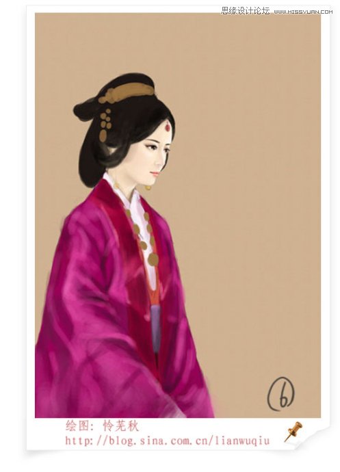 Photoshop绘制神话里的古装美女教程,PS教程,图老师教程网