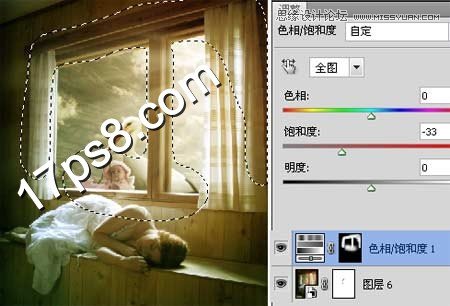 Photoshop合成梦中得子美女奇幻场景