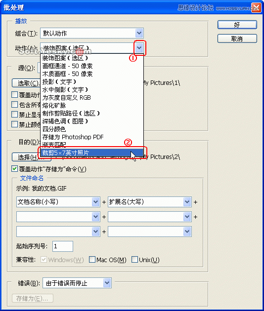 Photoshop巧用动作按比例自动批量裁剪照片,PS教程,图老师教程网