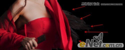 Photoshop打造绚丽梦幻效果的美女武士,PS教程,图老师教程网