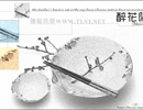 CorelDRAW实例教程：绘制中国风瓷器醉花阴