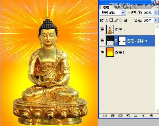 Photoshop巧用素材制作漂亮的艺术效果教程,PS教程,图老师教程网