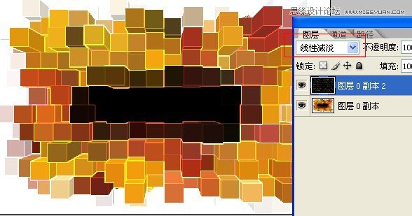 Photoshop巧用素材制作漂亮的艺术效果教程,PS教程,图老师教程网