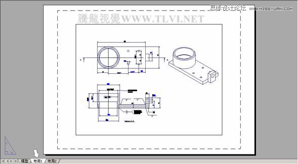 AutoCAD实例教程:使用布局打印出图