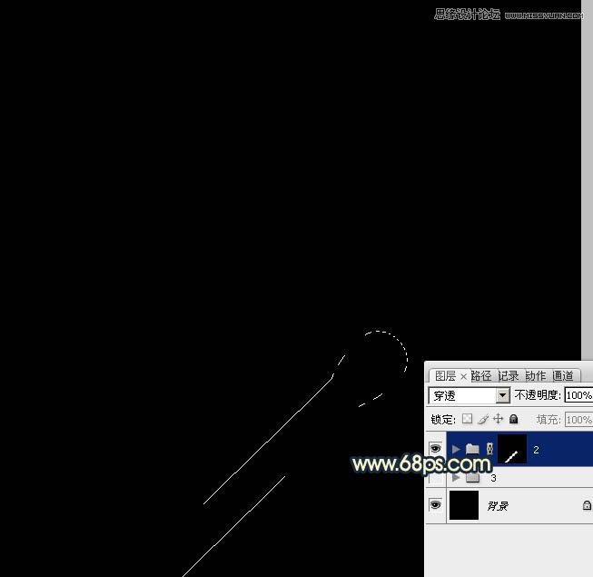 Photoshop绘制正在燃烧的火柴教程,PS教程,图老师教程网