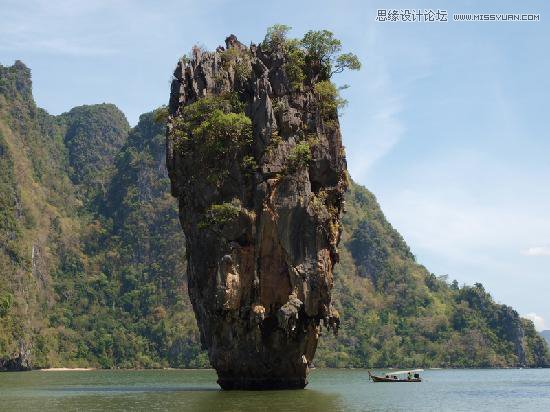 Photoshop合成蜀山奇幻悬浮仙境效果,PS教程,图老师教程网