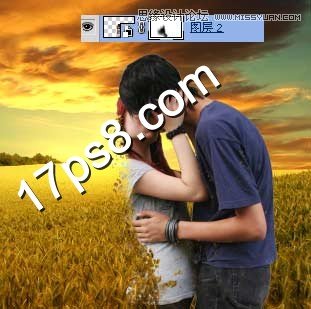 Photoshop合成即将逝去的女友教程