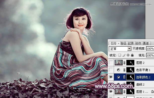 Photoshop调出逆光人物图片靓丽肤色效果,PS教程,图老师教程网