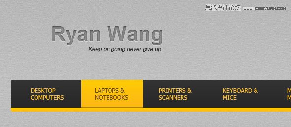 Photoshop设计时尚风格数码科技电子商务网站,PS教程,图老师教程网