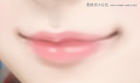 Photoshop调出TVB明星唯美的转手绘效果,PS教程,图老师教程网