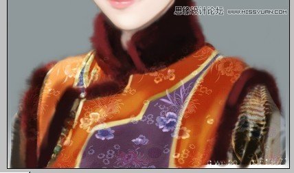 Photoshop调出TVB明星唯美的转手绘效果,PS教程,图老师教程网