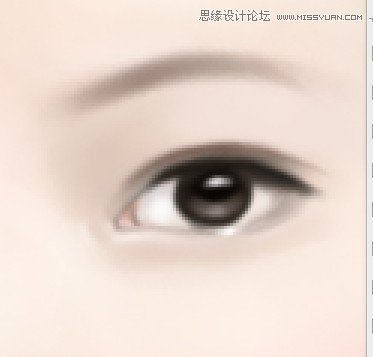 Photoshop调出TVB明星唯美的转手绘效果,PS教程,图老师教程网